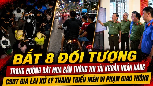 Điểm tin NÓNG CÙNG V8: Công nghệ cao "vượt rào" bảo mật, 8 đối tượng bị bắt 