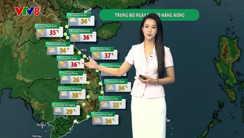Thông tin thời tiết du lịch 16/07/2026: Nắng nóng tiếp tục mở rộng ra nhiều nơi ở khu vực Trung Bộ