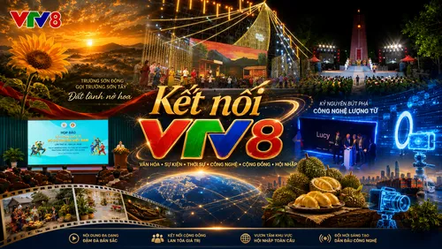 Kết nối VTV8: Rực rỡ sắc màu Lễ hội & Kỷ nguyên Công nghệ Miền Trung – Tây Nguyên