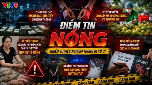 Điểm tin NÓNG: Phá đường dây đánh bạc, rửa tiền 30 nghìn tỷ đồng