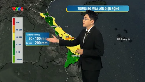 Dự báo thời tiết 06/10/2026: Cảnh báo mưa lớn tại Trung Bộ- Nguy cơ cao sạt lở đất và lũ quét