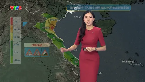 Thời tiết ngày 9/10/2026 - ⚠️ Cảnh báo mưa lớn, gió giật  