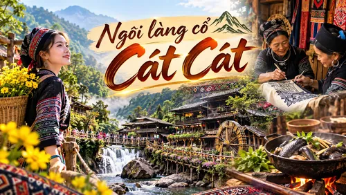 Ngôi làng cổ Cát Cát