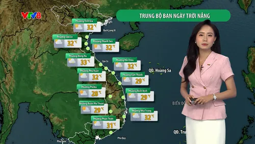 Bản tin Thời tiết Du lịch từ 21/10: Miền Trung nắng ráo, Lâm Đồng se lạnh, TP. Hồ Chí Minh lưu ý mưa dông