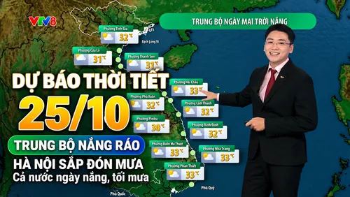 Thời tiết du lịch 25/10: Trung Bộ nắng ráo, Bắc miền Trung sắp chuyển mưa