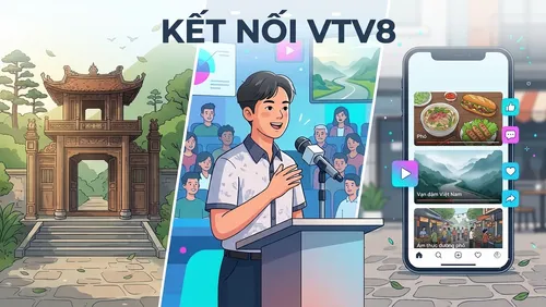 Kết nối VTV8 tuần 26/10: Sống lại ký ức, chạm đến tương lai: Khi di sản và ẩm thực Việt Nam bước ra ánh sáng số! ✨