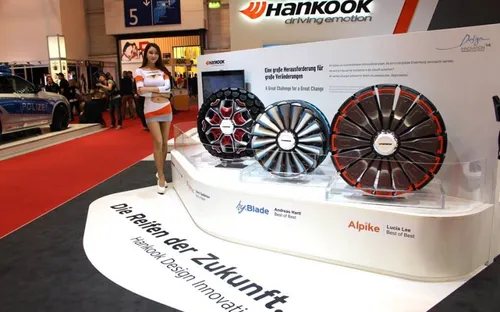 Hankook Tire ra mắt thiết kế lốp xe thông minh