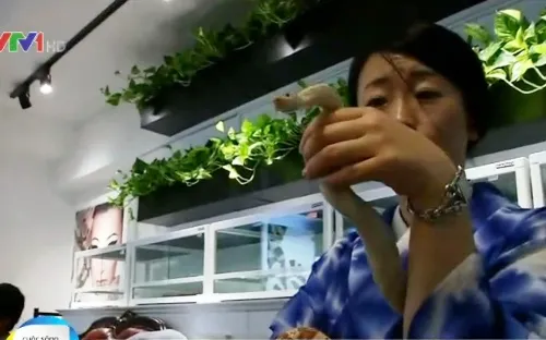 Cà phê… rắn tại Nhật Bản