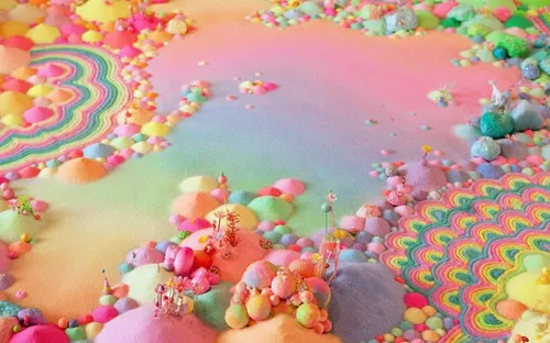 Chiêm ngưỡng xứ sở thần tiên làm từ kẹo và đường