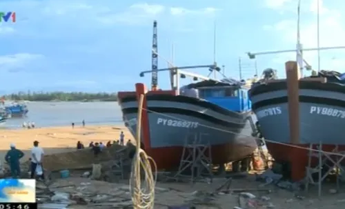 Nguy cơ xóa sổ khu đóng tàu thuyền lớn nhất tỉnh Phú Yên