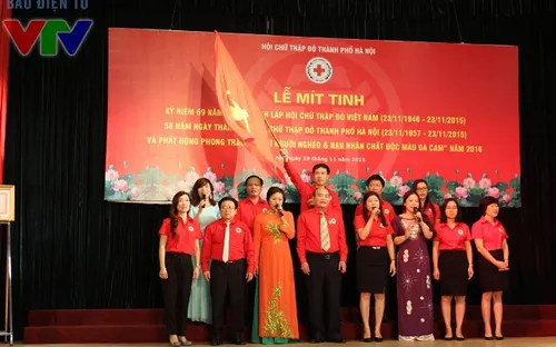 Kỉ niệm 58 năm thành lập Hội Chữ thập đỏ Hà Nội