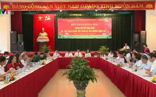 Hội thảo khoa học "Đồng chí Hồ Tùng Mậu với cách mạng Việt Nam và quê hương Nghệ An"