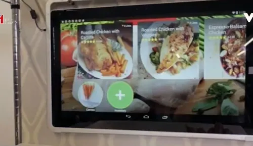 Hệ thống bếp thông minh quản lý thực phẩm