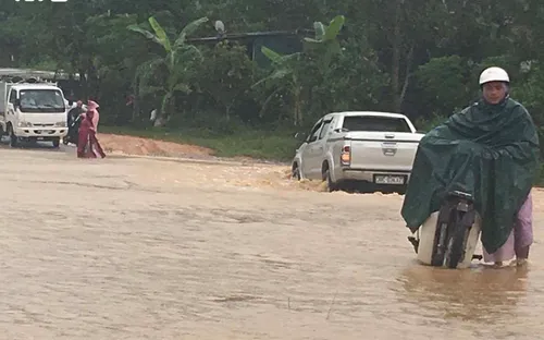 Thanh Hóa đến Thừa Thiên Huế tiếp tục mưa lớn, đề phòng lũ quét và sạt lở đất