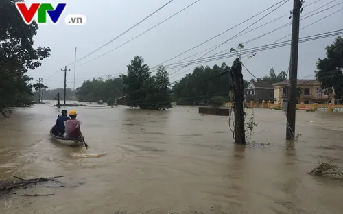 Đề phòng lũ quét, sạt lở đất, ngập úng từ Quảng Nam đến Bình Thuận