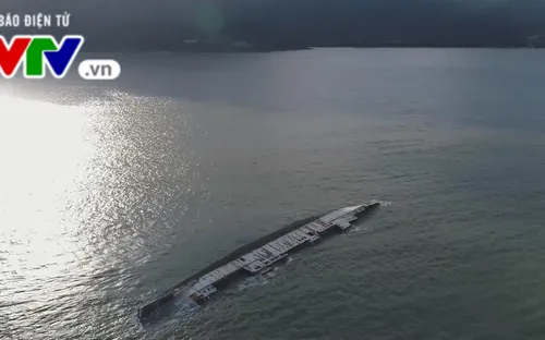 Chậm tiến độ trục vớt tàu chìm tại cảng Quy Nhơn, Bình Định