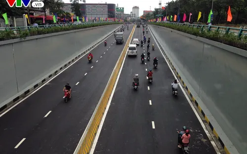 Đà Nẵng: Thông xe hầm chui Điện Biên Phủ - Nguyễn Tri Phương