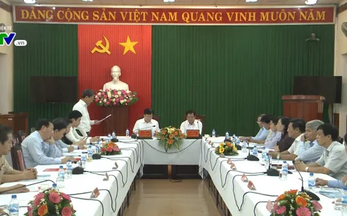 Phó Thủ tướng Trịnh Đình Dũng làm việc với Tỉnh ủy Quảng Ngãi