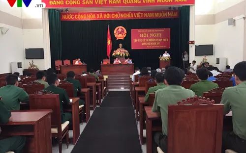 Phú Yên: Tiếp xúc cử tri trước kỳ họp thứ 4 Quốc hội khoá XIV