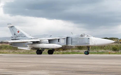 Máy bay ném bom Su-24 của Nga gặp nạn tại Syria