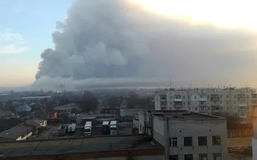 Ukraine điều tra vụ nổ kho vũ khí