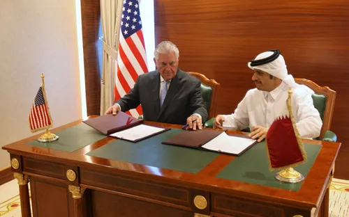 Mỹ và Qatar ký thỏa thuận về chống khủng bố