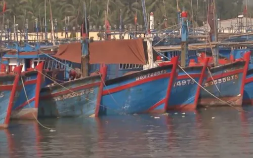 Bình Định nhanh chóng thông tin áp thấp nhiệt đới cho các tàu cá