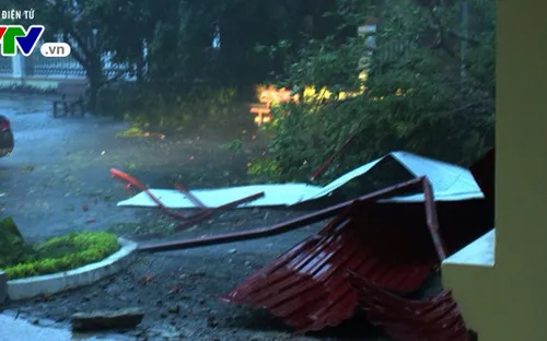 Quảng Bình thiệt hại nặng nề sau bão số 10