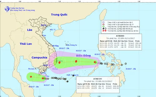 Thủ tướng yêu cầu ứng phó khẩn cấp với áp thấp nhiệt đới và mưa lũ
