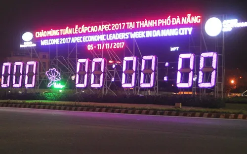 APEC 2017: Đồng hồ đếm ngược điểm "giờ G"