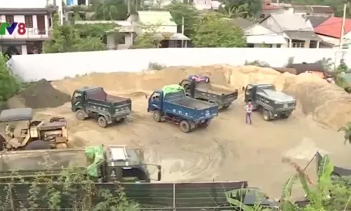 Giá cát xây dựng tại Kon Tum tăng cao