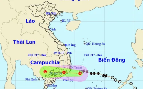 Bão số 14 suy yếu thành áp thấp nhiệt đới, cảnh báo lũ ở miền Trung
