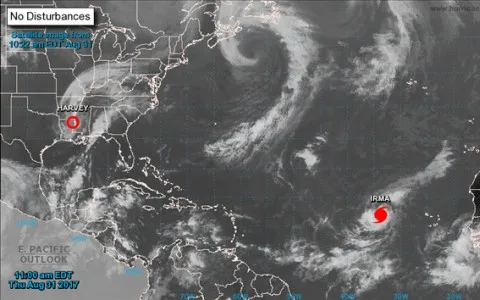 Bão Harvey vừa đi qua, Mỹ lại sắp đón siêu bão mới