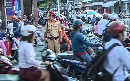 Đà Nẵng xuất hiện nhiều điểm kẹt xe cục bộ vào giờ cao điểm