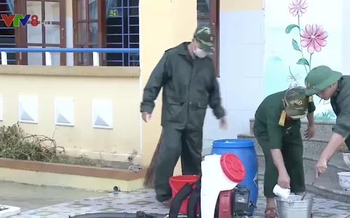 Quảng Nam: Nhanh chóng khắc phục hư hỏng trường lớp sau bão