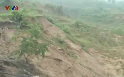 Quảng Ngãi: Dân tái định cư sống bất an trước nạn sạt lở núi