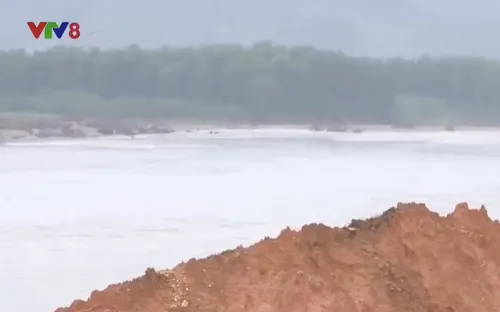 Kiểm tra khắc phục sạt lở tại Bắc Trà My, Quảng Nam