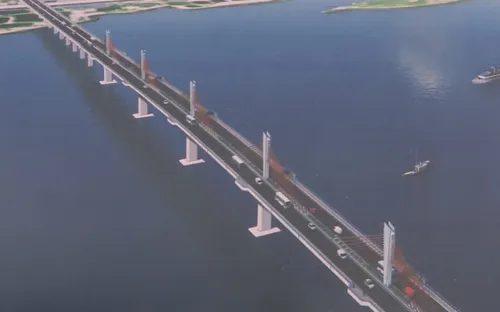 Quảng Ngãi: Động thổ dự án xây dựng cầu Cửa Đại