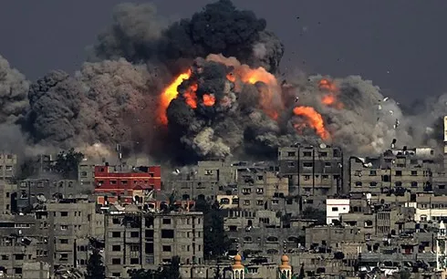 Israel không kích các mục tiêu Hamas ở dải Gaza