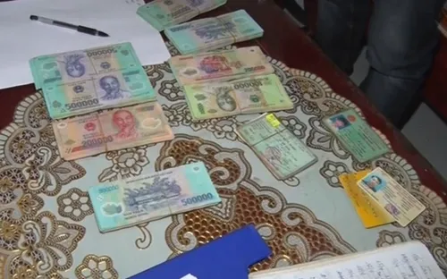 Hà Nam: Triệt phá ổ nhóm đánh bạc và hoạt động tín dụng đen, thu giữ hơn 1 tỷ đồng