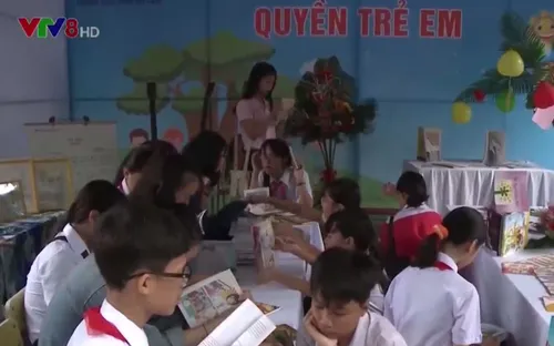 Ngày hội sách tại trường - một hoạt động ngoại khóa ý nghĩa