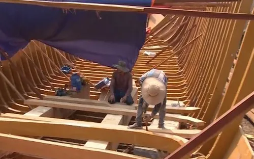 Số lượng tàu cá đóng mới tại Bình Định giảm gần 50%