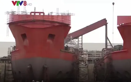 Tập đoàn Dầu khí Việt Nam xin phá sản Nhà máy đóng tàu Dung Quất