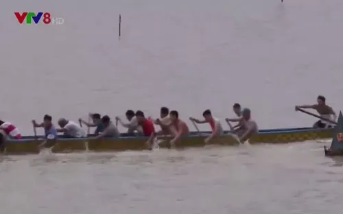 7h30 sáng ngày 2/9, Giải đua thuyền truyền thống tranh cúp VTV8 khởi tranh