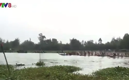 Lễ hội đua thuyền - nét đẹp cư dân vùng sông nước