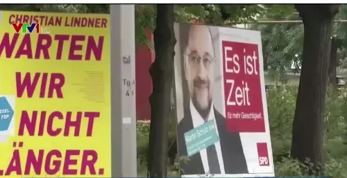 62 triệu cử tri Đức đi bầu cử Quốc hội