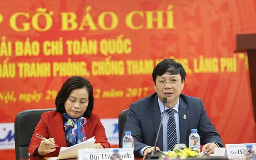 Lễ trao giải "Báo chí với công tác đấu tranh phòng, chống tham nhũng, lãng phí" lần đầu tiên