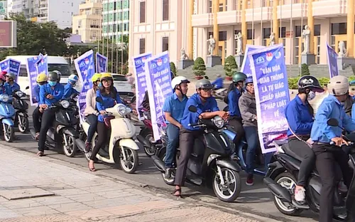 Ngày hội "Thanh niên với văn hóa giao thông" tại Nha Trang