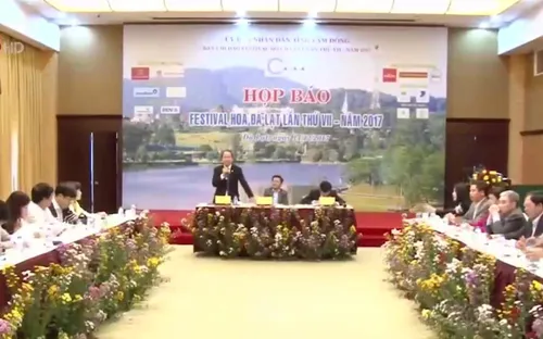 Festival Hoa Đà Lạt lần thứ 7 sẽ diễn ra từ ngày 23-27/12/2017