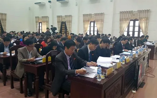 Khai mạc kỳ họp thứ 6 HĐND tỉnh Quảng Trị khóa VII